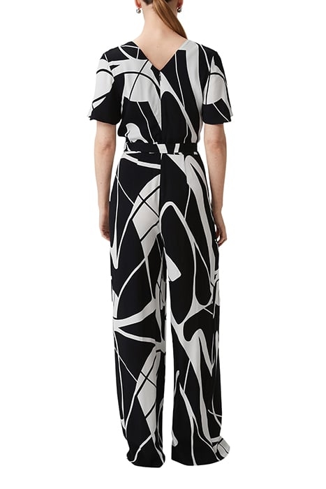 COMMA JUMPSUITS GREY/BLACK 2