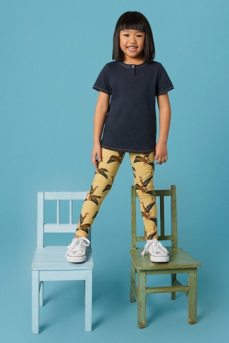 PRINTED LEGGINGS YELLOW MULTI 4