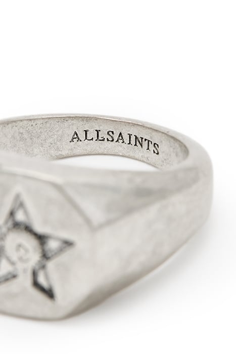 WISH SIGNET RING WARM SILVER 5