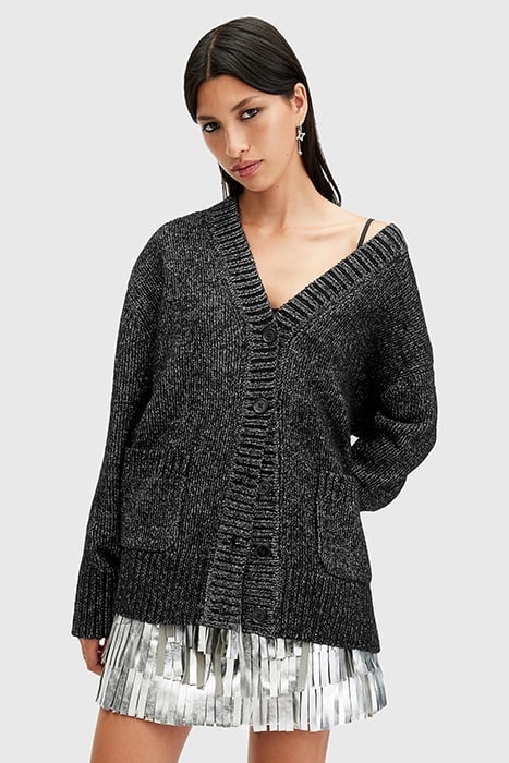 SABRINA CARDIGAN BLACK 1