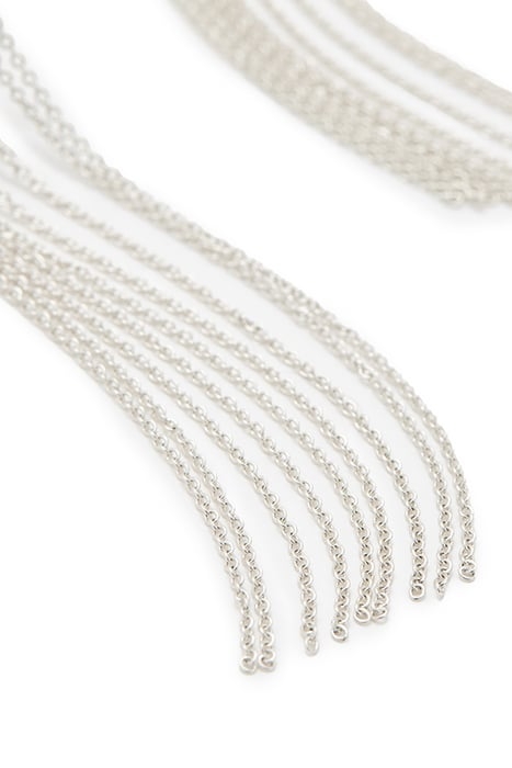 AURORA STAR EARRINGS WARM SILVER 4