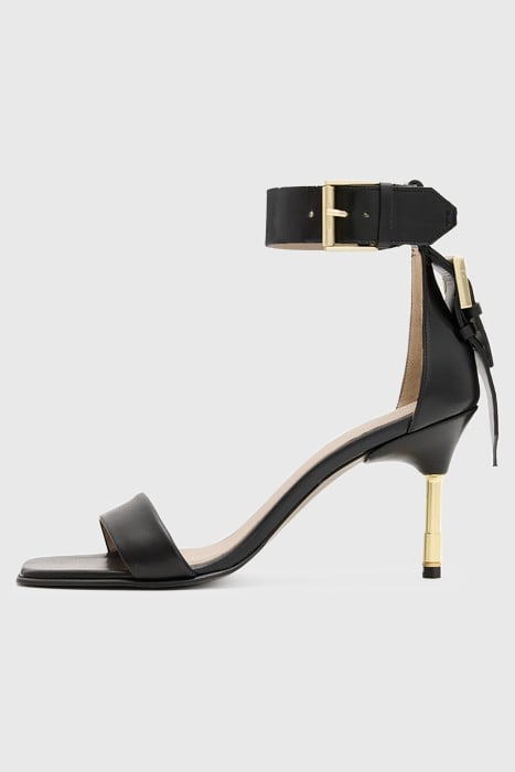 NOIR MID SANDAL BLACK 1