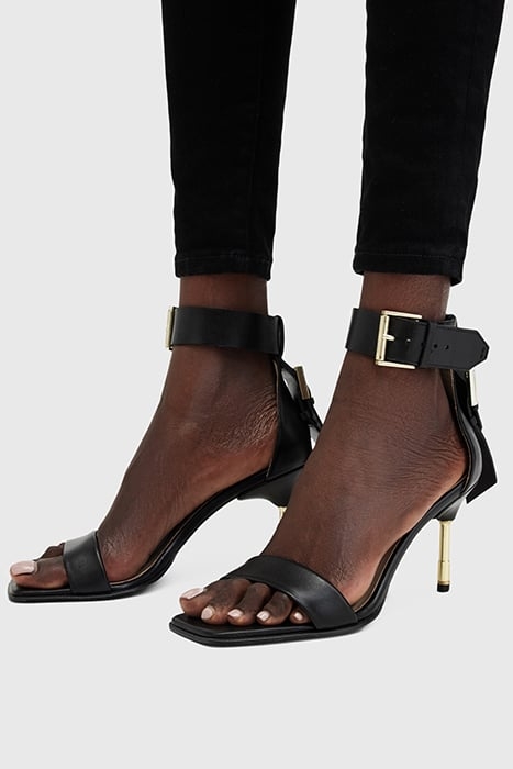 NOIR MID SANDAL BLACK 2