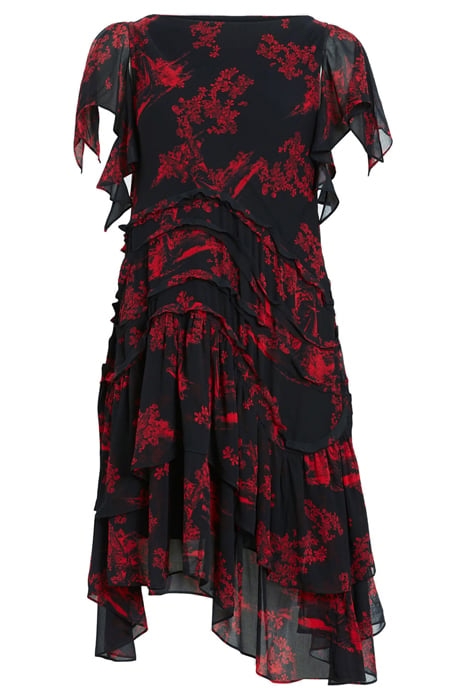 CALLIE DRESS MARIA SIREN RED 4