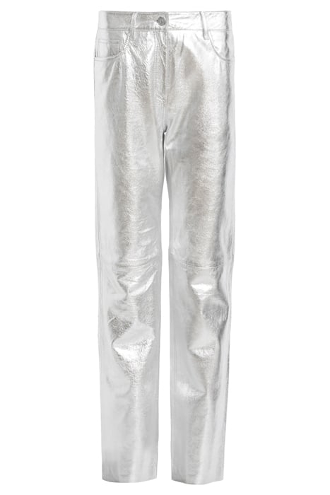 SAIGE FOIL TROUSER SILVER 5