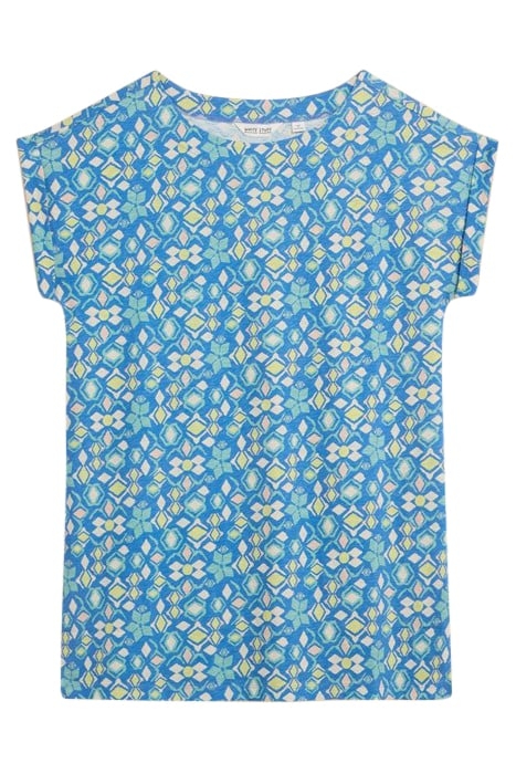 CATHY TUNIC BLUE PRINT 1