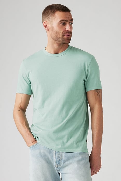 PREMIUM SLIM FIT TEE GARMENT DYE AQUIFER 4