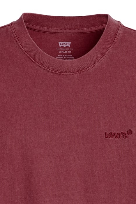 RED TAB VINTAGE TEE GARMENT DYE T CHOCOL 6