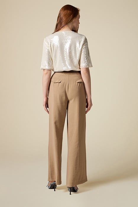 WIDE LEG TROUSERS NATURAL 3