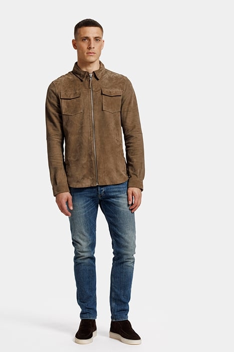 CALVIN SHIRT DEEP CLAY 2