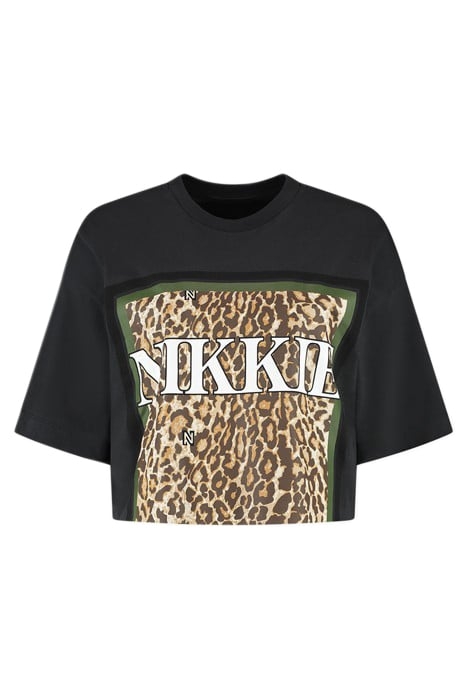 CROPPED ARTWORK T-SHIRT PIRATE BLACK 1