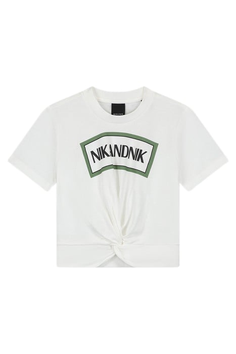 KNOT T-SHIRT OFF WHITE 1