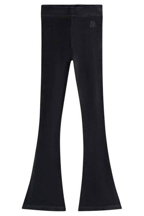 VELVET RIB LEGGING WARM GREY 1