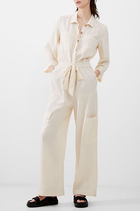 ELKIE TWILL JUMPSUIT CLASSIC CREAM 1