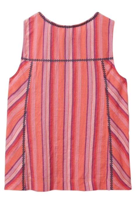 LISBET STRIPE VEST PINK MULTI 3
