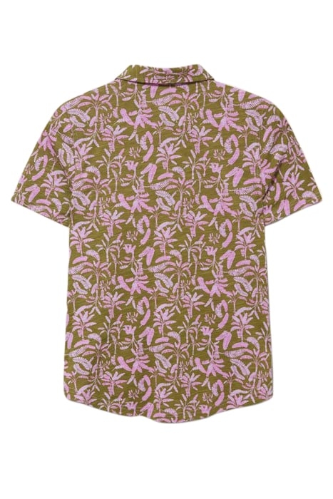 PENNY POCKET JERSEY SHIRT GREEN MULTI 3