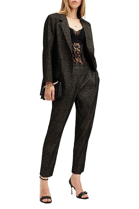 ALEIDA LUX TROUSER BLACK/GOLD 3