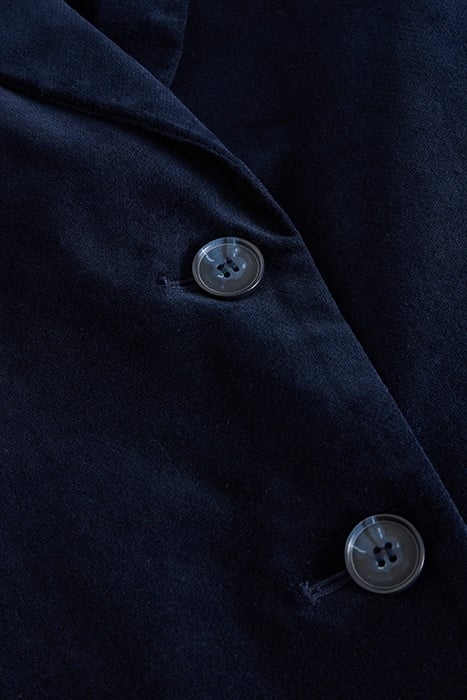 KAMILA VELVET COAT DARK NAVY 6