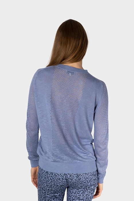 CARDIGAN LONG SLEEVES BLUE ICE 2