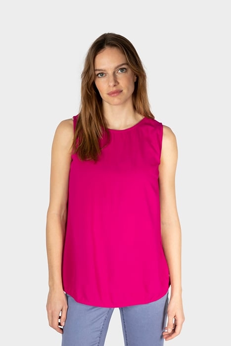 SLEEVELESS T-SHIRT FESTIVAL FUCHSIA 1