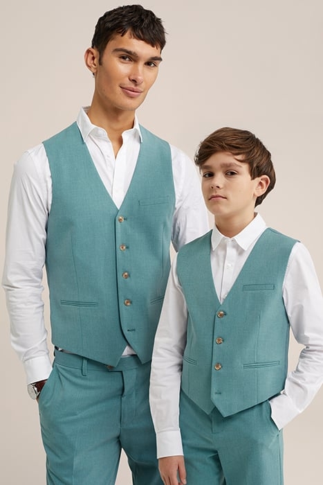 WAISTCOAT GREEN BLUE 5