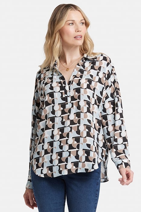 BECKY BLOUSE LIGHT & FOG 5