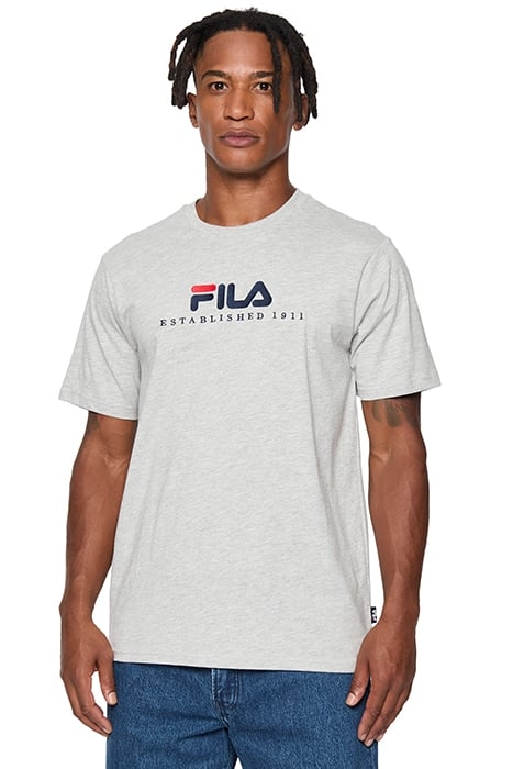 BEDBURG TEE LIGHT GREY MELANGE 1