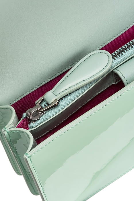 LOVE ONE MINI CL PELLE SFUMATA PASTEL GREEN-OLD SILVER 6