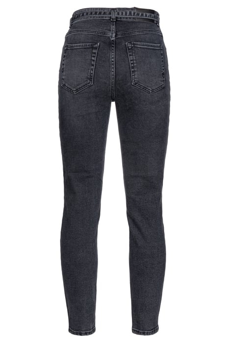 SUSAN 5 POCKETS DARK BLACK DIRTY WASH 4