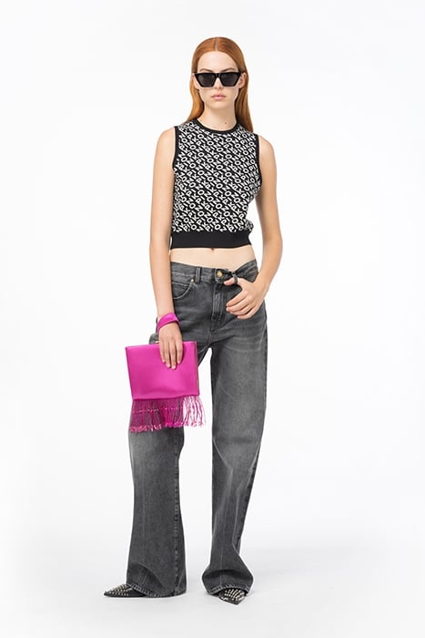 FOCA BLOUSE BLACK/IVORY 1