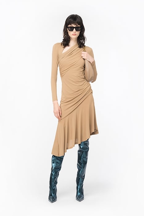 BABAR ABITO JERSEY CREPE MAT DARK LATTE 1